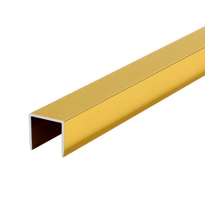 China Modern Aluminum Tile Trim Metal Extrusion Profiles Ceramic Corner Sharpening Ceramic Tile Trim for sale