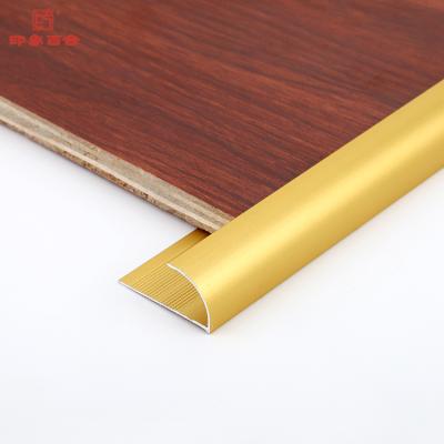 China Modern Corner Trim Powder Coating Gold Aluminum Trim Tile Trim for sale