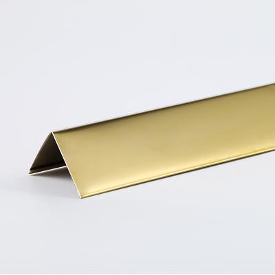 China Modern L Shape Aluminum Extrusion Profile With Polished Silver Finish For Tile Decoration Of Skirting Board Floor Tiles A Skirting Board for sale