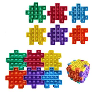 China Toy Perfect Quality Funny Educational Colorful Squeeze Toys Other Hobby Toys And Poppings Sound Shaky Person Toy for sale