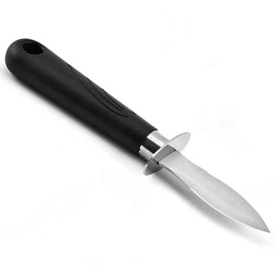 China Sustainable Stainless Steel Oyster Knife Open Seafood Tool Scallop Knife for sale