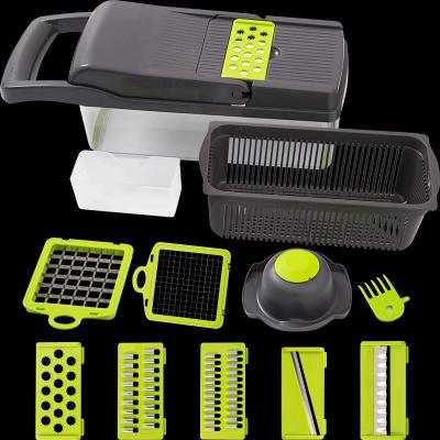 China Wholesale 12 viable in 1 manual vegetable slicer for sale