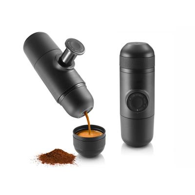 China Hot Selling Hotel Service Espresso Machine Travel Manual Portable Single Hand Coffee Maker for sale