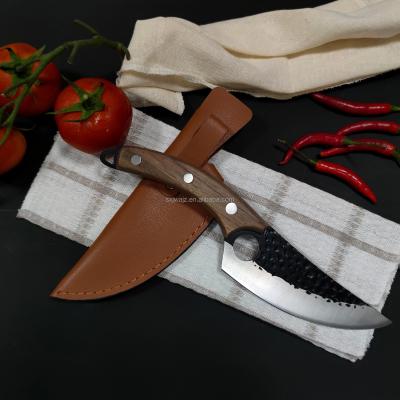 China Viable Serbian Cuchillo Flavor Viking Forged Chinese Meat Slaughter Butcher Carnicero Cuchillo Butcher Slagers Vikings Cleaver Chinese Knife for sale