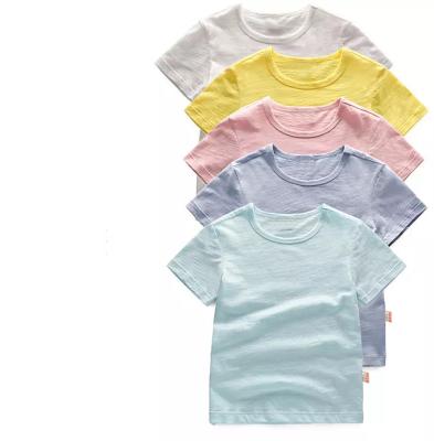 China High Quality Children's Fashion Cartoon Images Baby Kids T-Shirts Anti-Shrink for sale