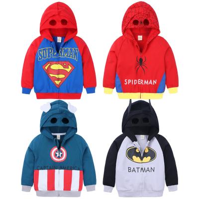 China Boys' Jacket Hooded Children's Breathable Spring and Autumn Zipper Cardigan Middle and Little Children's Jacket for sale