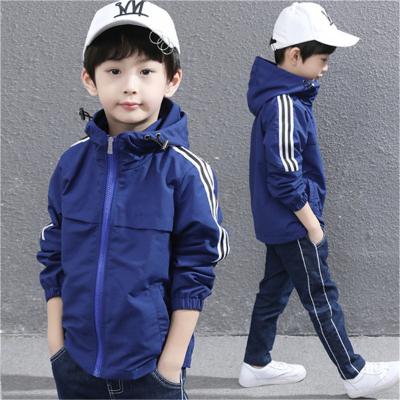 China Autumn New Children's Hooded Jacket Boy's Breathable Jacket In Large Casual Jacket Children's Anorak for sale