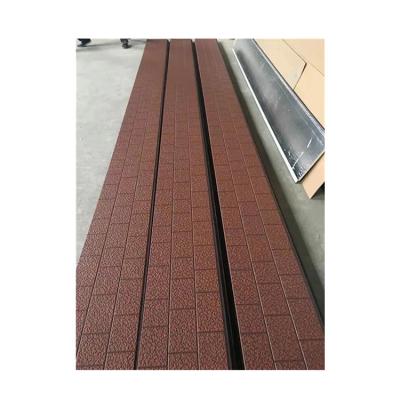 China Modern Professional Factory Rigid Outside Insulated Foam Stone Pattern Metal Carved Board for sale