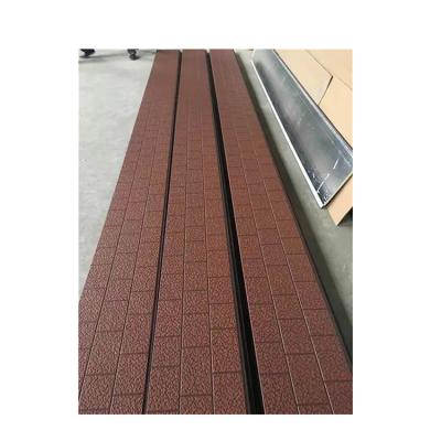 China Modern Promotion Price Cladding Polyurethane Pu Wall Panel Stone Pattern Metal Carved Board for sale