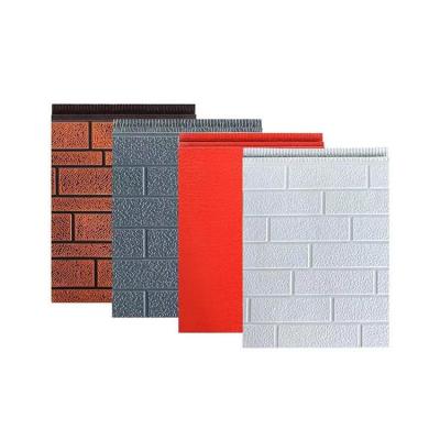 China Modern The Most Popular Wallboard Sandwich Panel Standard Brick Pattern Metal Carved Board for sale