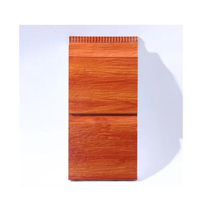 China Modern Best Selling Decorative Outdoor Insulation Wood Grain Metal Carved Board for sale