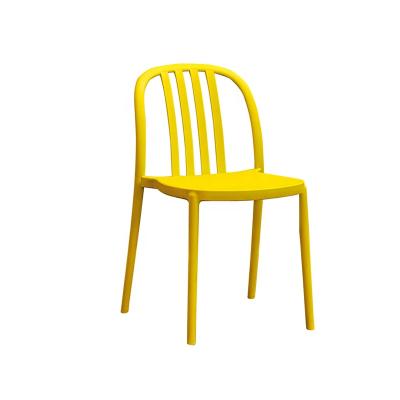 China PopularColorful Geometric Design High Quality Modern Luxury Modern Stackable Plastic Chair for sale