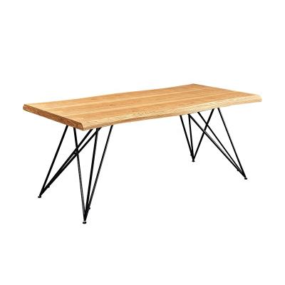 China High Quality Wholesale Coffee Table Dining Tea MDF Tables Restaurant Tables With Metal Frame Metal Legs for sale