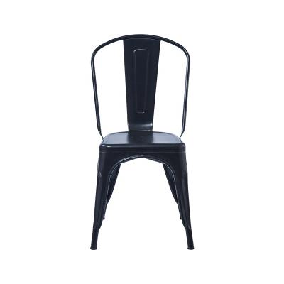 China Wholesale High Quality European Style Metal Cafe Steel Multicolor Hotel Dining Chair for sale