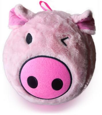 China Softball Inflatable Cartoon Pig Plush Doll designed with Inner Ball Material PVC for sale