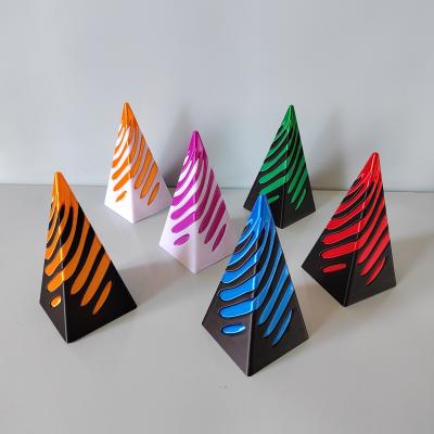 China 3D Printed Spiral Cone Toy Anti-anxiety Stress Relief Decompression Spiral Toy for sale