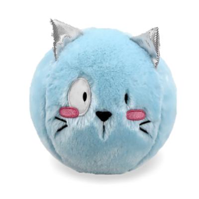 China Plush Furry Friends Beanie Balls Fun Christmas Toys with PVC Inner Ball Material for sale