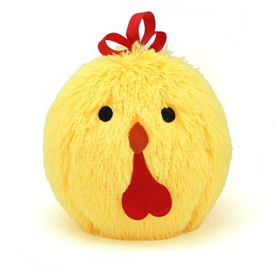 China Adorable Small Round Easter Chick Plush Toy for Kids 5-7 Years for sale