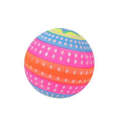 China Customized Logo Bright Color Full Printing Vinyl Pvc Toy Ball for Outdoor and Indoor Fun for sale