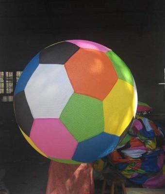 China Soft and Light 50cm Inflatable Fabric Soccer Ball Customized for Your Requirements for sale