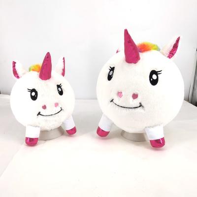 China Unisex 8'' Unicorn Plush Ball Perfect for Ages 14 Years up Soft and Cuddly Ideal Gift for sale