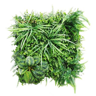 China NPW06 Different Types Minimalist Artificial Plants Green Wall Plant Panel for sale