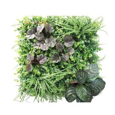 China Eco-friendly Wedding Green Plants Backdrop Artificial Wall for sale