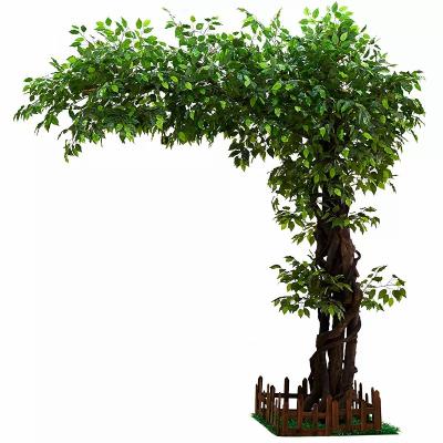 China Large Garden Decoration Artificial Banyan Tree UV Resistance Giant Ficus Tree For Outdoor Decoration for sale