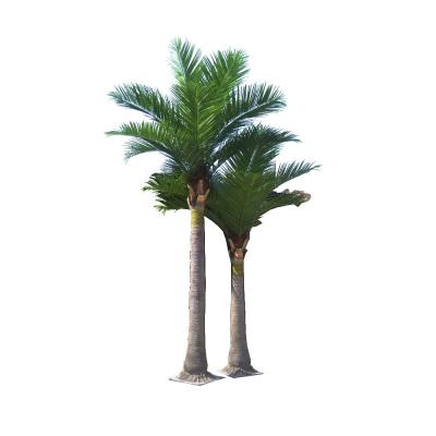 China Wholesale Hot Sale Indoor Outdoor Decoration Large Eco - Friendly Artificial Palm Tree for sale