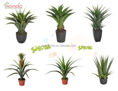 China Hot sale artificial flower flower agave garden decoration and home decoration for sale