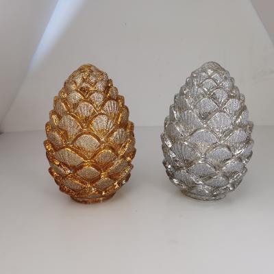 China Various Colors China Christmas Gift Pinecone Lamp for sale