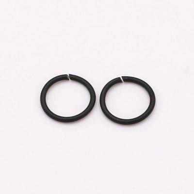 China PS015 Diy Unisex Jewelry Accessories 1*10mm Metallic Paint Color Closed Simple Small Ring Connecting Ring for sale