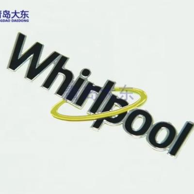 China Industrial Packaging Aluminum Metal Labels with Custom Design and Material for sale