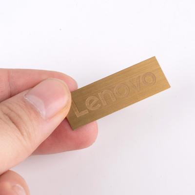 China Customized High Gloss Metal Nameplate for Electrical Appliances OEM Installation for sale