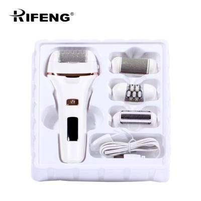 China Hotel Usb Epilator Razor Callus Filler Callus Remover All In 1 With Light for sale