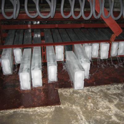 China Factory low cost block ice machine for port ice making for sale