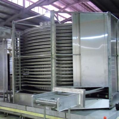 China Factory Belt IQF Device Freezer for sale