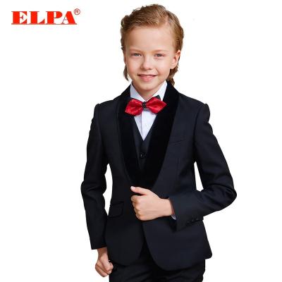 China Anti-wrinkle ; Who respects the environment; NO--Pilling ELPA Handsome Designer Formal Coat Pant Kids Suits Set Boys Kids Dress Party Suits for sale