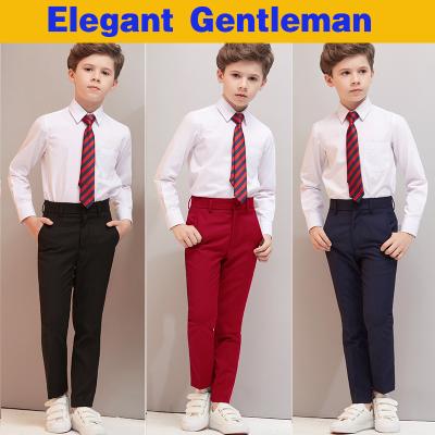 China Anti-wrinkle Gentleman Kids Stylish Long Pants,Boys Suits Formal Pants For Wedding,Party,Vacation for sale