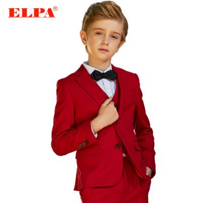 China High Quality ELPA Polyester/Rayon Wool Fabric 3 Pieces Boys Ready Made Formal Dress Suits for sale