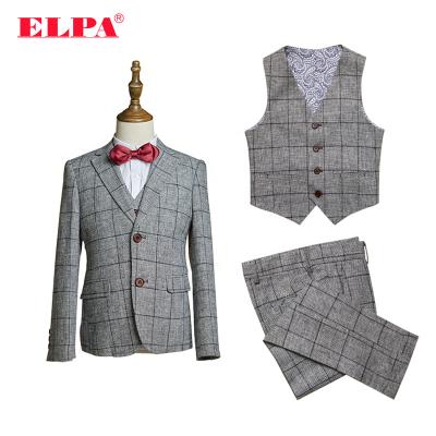 China Anti-wrinkle ; Who respects the environment; NO--Pilling ELPA Designer Kids Formal Dinner Suits Boys for sale