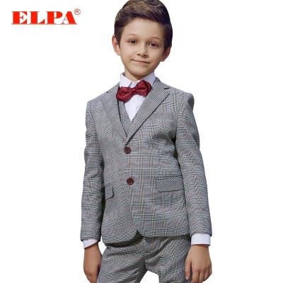 China Anti-wrinkle ; Who respects the environment; NO--Pilling Cheap Ready Made Slim Junior Dress Dress ELPA Fit Coat Pant Suits Formal Set Boys for sale