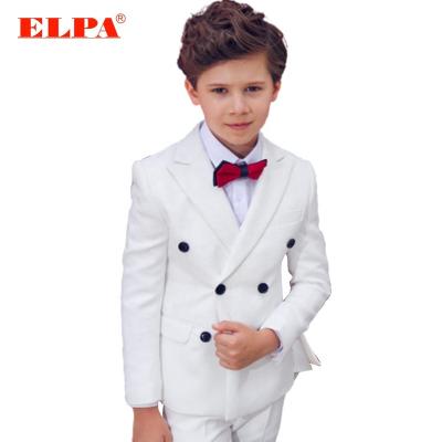 China High Quality Ready Made Junior Boys Sweat Plain ELPA Formal Suit Anti Shrink Formal Dress for sale