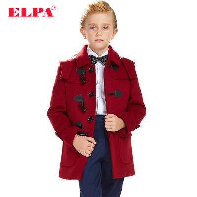 China Handsome Colorful High Quality Boys Wool Anti-Shrink Coat for sale