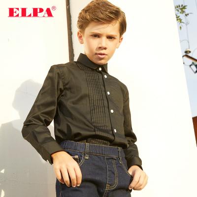 China High Quality Breathable Cotton Boys Shirt for sale