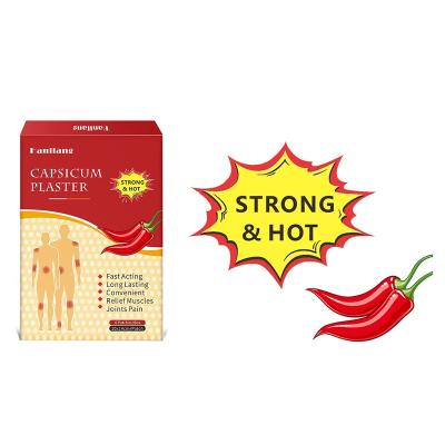 China Convenient Chinese Pain Relief Chilli Plaster Knee Pain Relief Pepper Plaster for sale