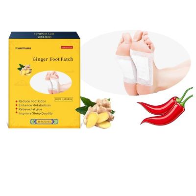 China Low Price Factory Price Comfortable Foot Pads Eliminate Toxins Improving Sleep Ginger Detox Foot Patch for sale