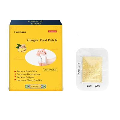 China Comfortable Eliminate Toxins Foot Pads Improve Sleep Ginger Detox Foot Patch for sale