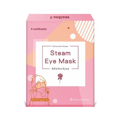 China free sample of Natural Anti-wrinkle Relieve Eye Fatigue Steam Heated Eye Mask for sale