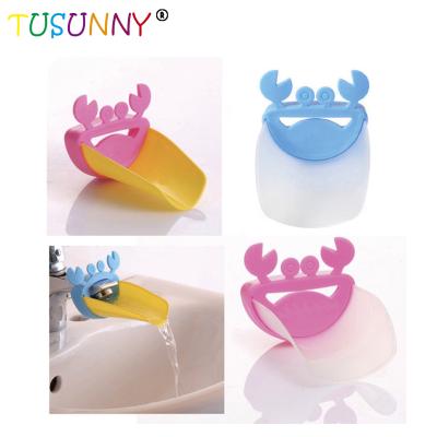 China ABS Baby Bath Spout Cover Tub Faucet Cover Silicone Faucet Safe Supplement for sale